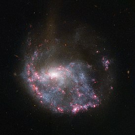 Фотография галактики, полученная телескопом «Хаббл»