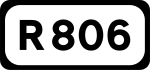 R806 road shield}}