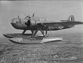 An RAF Fokker T.VIII, operated by No. 320 Squadron