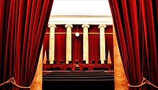 The interior of the United States Supreme Court Inside the United States Supreme Court.jpg