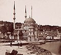 Nusretiye Mosque and Tophane Square, photograph, date unknown