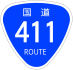 National Route 411 shield