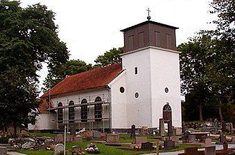 Tornet på Klövedals kyrka