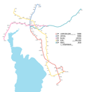 Mapa systému metra Kunming 201806.png