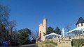 Lennebergturm mit dazugehörigem Restaurant