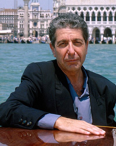 Leonard Cohen a Venezia nel 1988