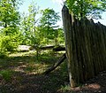 Fundament Limeswachturm 14/78 mit Limes