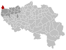 Lincent Liège Belgium Map.png