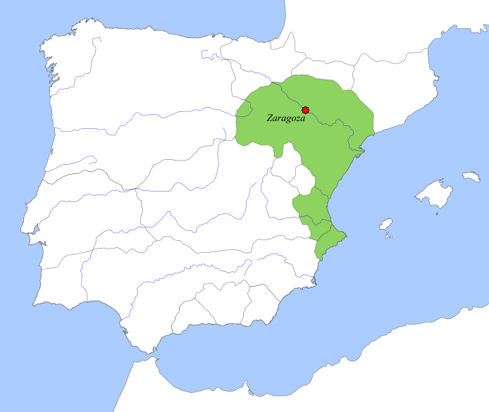 File:Location map Taifa of Zaragoza.svg