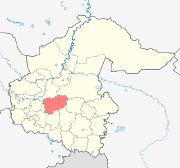Jurginskij rajon – Mappa
