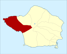 Locator map AZO HOR Capelo.svg