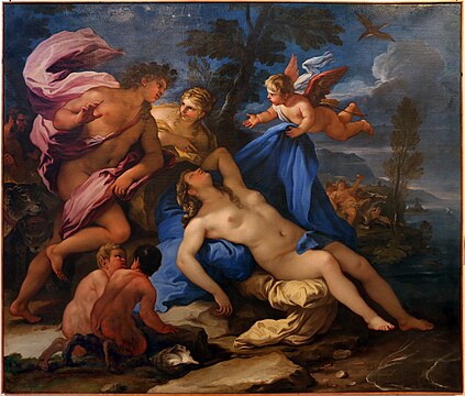Luca Giordano, Bacchus et Ariane, 1675-1680, musée de Castelvecchio, Vérone