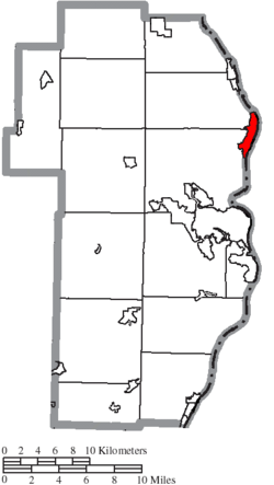 Location of Toronto in Jefferson County