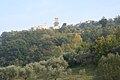 Panorama del borgo di Montegualtieri