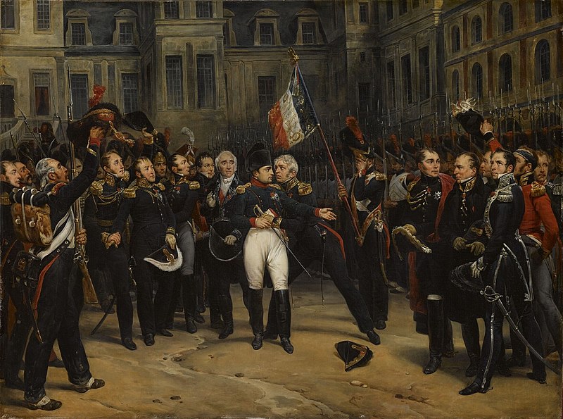 Fichier:Montfort - Adieux de Napoleon a la Garde imperiale.jpg