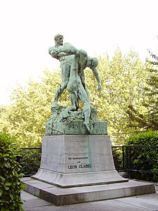 Mort d'Ompdrailles, Bruxelles, Jardin du roi.