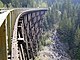 Секция Myra Canyon железной дороги Kettle Valley в 2003 году