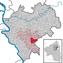 Läget för Nastätten i Rhein-Lahn-Kreis