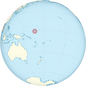 Description de l'image Nauru_on_the_globe_(Polynesia_centered).svg.