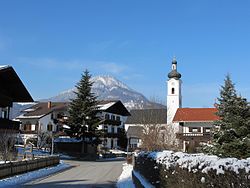 Skyline of Oberaudorf