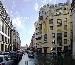 Rue du Renard in Richtung Place de l'Hôtel-de-Ville; im Hintergrund die Kathedrale Notre-Dame de Paris