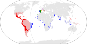 Map of the Hispanic Monarchy in 1598
