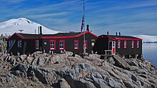 Station A, Port Lockroy. Currently preserved as a museum. Port Lockroy 20120128 144236.jpg