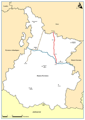 Image illustrative de l’article Route départementale 11 (Hautes-Pyrénées)