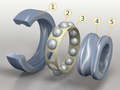 49 Rolling-element bearing (numbered)