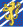 Королевское знамя Швеции (14 век) .svg