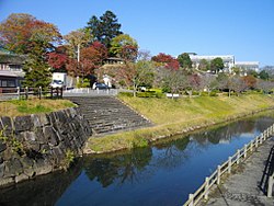 真冈城（日语：真岡城）