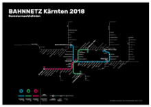 S-Bahn Kärnten Nachtnetz Sommer 2016