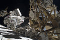 L'astronauta Foreman durante la seconda passeggiata spaziale
