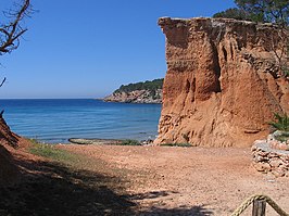 Strand van Sa Caleta