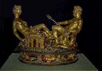 Zlatá slánka (1541–43) Vídeň, Uměleckohistorické muzeum