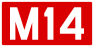 Schild M14 Moldavië