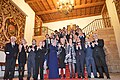 Команда астурийской Википедии посещает парламент Астурии