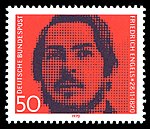 Почтовая марка ФРГ, 1970