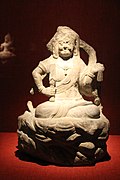 Tang dynasty statue of Acala, now kept at the Forest of Steles, Beilin Stone Museum in Xi'an, Shaanxi Province, China