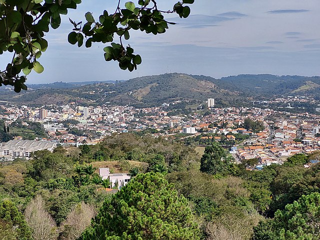 Vista de São Roque em julho de 2022