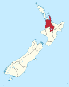 Waikato – Localizzazione