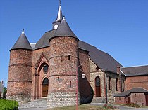 Weerkerk in Wimy, Thiérache, Frankrijk