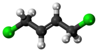 1,4-Dichlorobut-2-ene molecule{{{画像alt1}}}