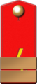 Погон воинского звания (1869—1874 гг.) «Оружейный мастер 1-го разряда»