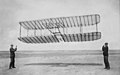 1901 glider being flown as a kite (cropped 16∶10).jpg