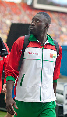 האתלט הולדר דה סילבה, שייצג את גינאה ביסאו בבייג'ינג ובלונדון
