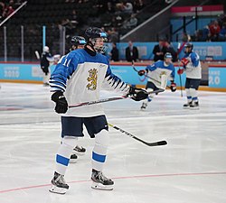Otto Hokkanen nuorten talviolympialaisissa 2020.