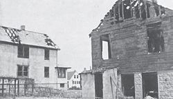 361 Main Street following the 1937 Fox vault fire