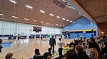 Basketmatch mellan AIK Basket mot Malbas BBK.