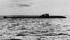 Атомная подводная лодка проекта 627А К-5
